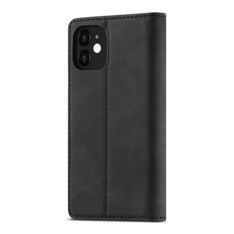 LC.IMEEKE Strong Magnetism Ultra-thin Horizontal Flip Shockproof Matte TPU + PU Leather Case with Holder & Card Slots & Wallet, For iPhone 12 mini, For iPhone 12 / 12 Pro, For iPhone 12 Pro Max, For iPhone XS / X, For iPhone 12 Pro, For iPhone XR      ...