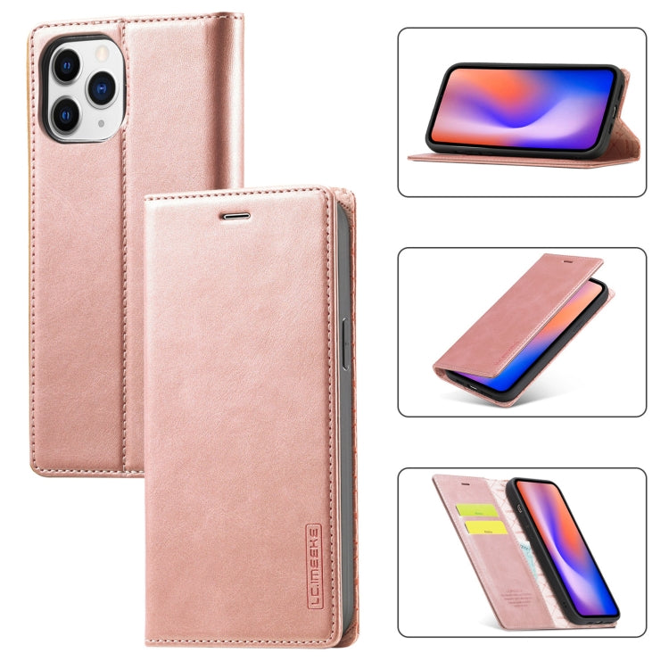 LC.IMEEKE Strong Magnetism Ultra-thin Horizontal Flip Shockproof Matte TPU + PU Leather Case with Holder & Card Slots & Wallet, For iPhone 12 mini, For iPhone 12 / 12 Pro, For iPhone 12 Pro Max, For iPhone XS / X, For iPhone 12 Pro, For iPhone XR      ...