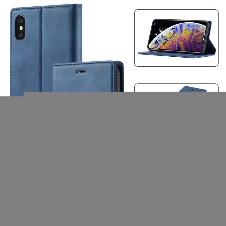 LC.IMEEKE Strong Magnetism Ultra-thin Horizontal Flip Shockproof Matte TPU + PU Leather Case with Holder & Card Slots & Wallet, For iPhone 12 mini, For iPhone 12 / 12 Pro, For iPhone 12 Pro Max, For iPhone 12 Pro, For iPhone XS / X, For iPhone XR      ...