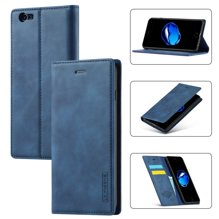 LC.IMEEKE Strong Magnetism Ultra-thin Horizontal Flip Shockproof Matte TPU + PU Leather Case with Holder & Card Slots & Wallet, For iPhone 12 mini, For iPhone 12 / 12 Pro, For iPhone 12 Pro Max, For iPhone XS / X, For iPhone 12 Pro, For iPhone XR      ...