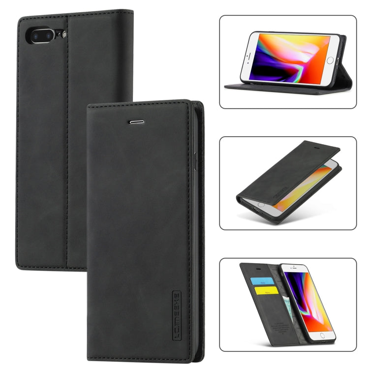 LC.IMEEKE Strong Magnetism Ultra-thin Horizontal Flip Shockproof Matte TPU + PU Leather Case with Holder & Card Slots & Wallet, For iPhone 12 mini, For iPhone 12 / 12 Pro, For iPhone 12 Pro Max, For iPhone XS / X, For iPhone 12 Pro, For iPhone XR      ...