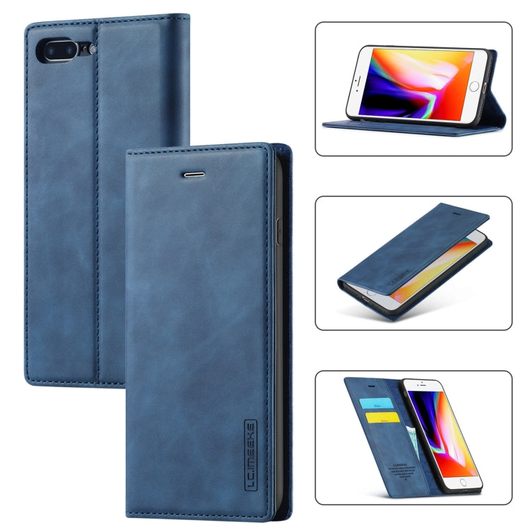 LC.IMEEKE Strong Magnetism Ultra-thin Horizontal Flip Shockproof Matte TPU + PU Leather Case with Holder & Card Slots & Wallet, For iPhone 12 mini, For iPhone 12 / 12 Pro, For iPhone 12 Pro Max, For iPhone XS / X, For iPhone 12 Pro, For iPhone XR      ...