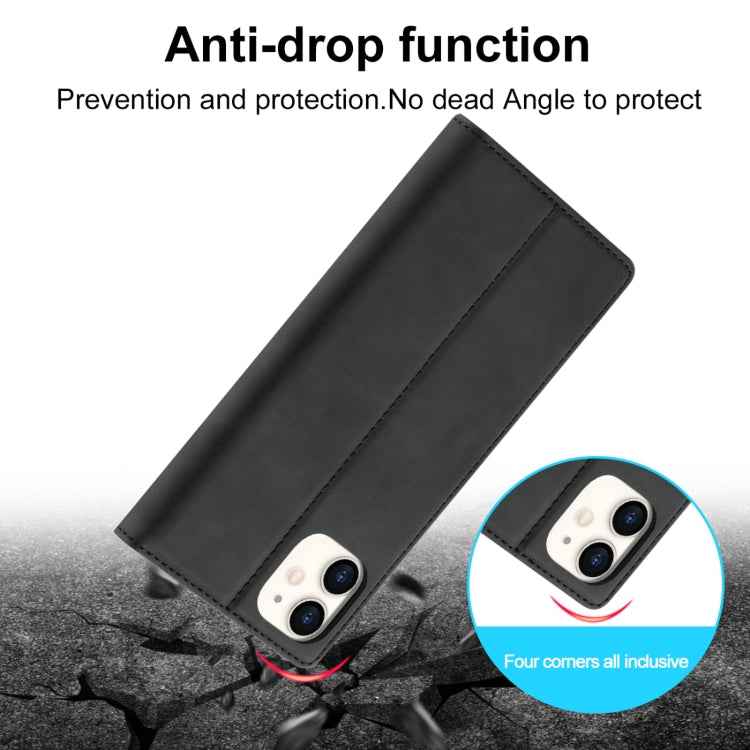 LC.IMEEKE Strong Magnetism Ultra-thin Horizontal Flip Shockproof Matte TPU + PU Leather Case with Holder & Card Slots & Wallet, For iPhone 11, For iPhone 11 Pro, For iPhone 11 Pro Max, For iPhone SE 2022 / SE 2020 / 8 / 7