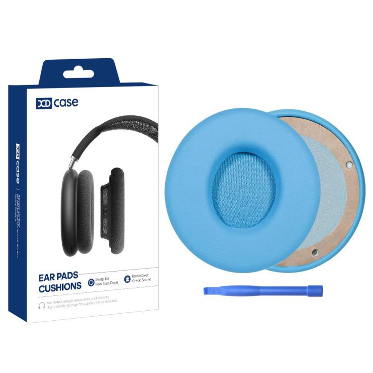 XDcase 1 Pair Protein Leather Headset Replacement Ear Pads with Pry Tool, For Beats Solo Pro Wireless