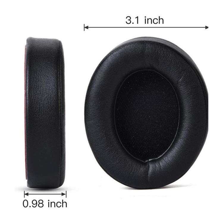 XDcase 1 Pair Protein Leather Headset Replacement Ear Pads with Pry Tool, For Beats Solo Pro Wireless