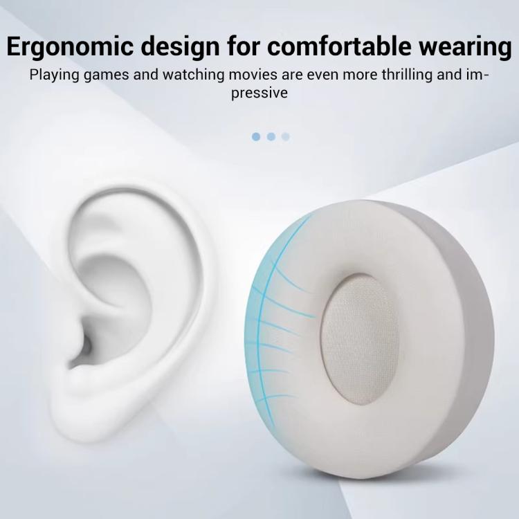 XDcase 1 Pair Protein Leather Headset Replacement Ear Pads with Pry Tool, For Beats Solo Pro Wireless