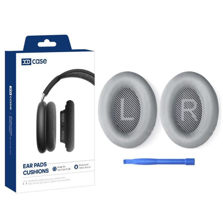 XDcase 1 Pair Protein Leather Headset Replacement Ear Pads with Prying Tool, For Bose QuietComfort 35 / 35 II