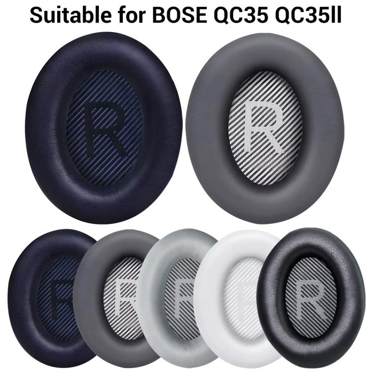 XDcase 1 Pair Protein Leather Headset Replacement Ear Pads with Prying Tool, For Bose QuietComfort 35 / 35 II
