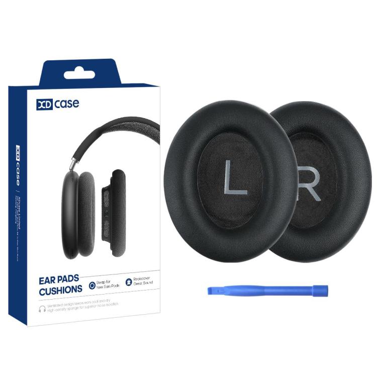 XDcase 1 Pair Protein Leather Headset Replacement Ear Pads with Prying Tool, For Bose QC45 / QCSE