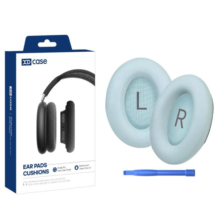 XDcase 1 Pair Protein Leather Headset Replacement Ear Pads with Prying Tool, For Bose QC45 / QCSE