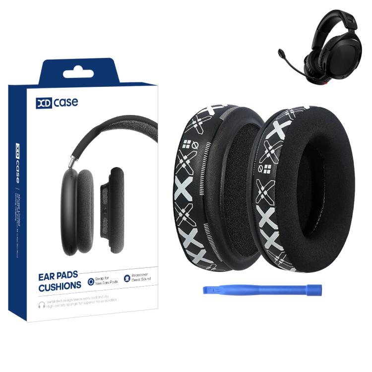 XDcase 1 Pair Headset Replacement Ear Pads with Prying Tool, For HyperX Cloud Series
