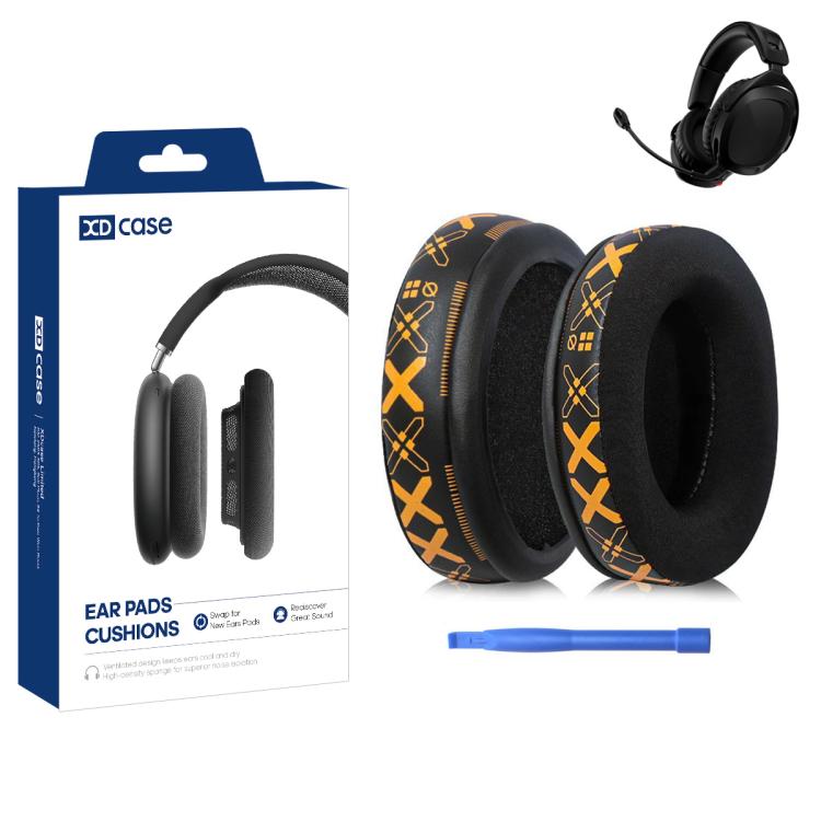 XDcase 1 Pair Headset Replacement Ear Pads with Prying Tool, For HyperX Cloud Series