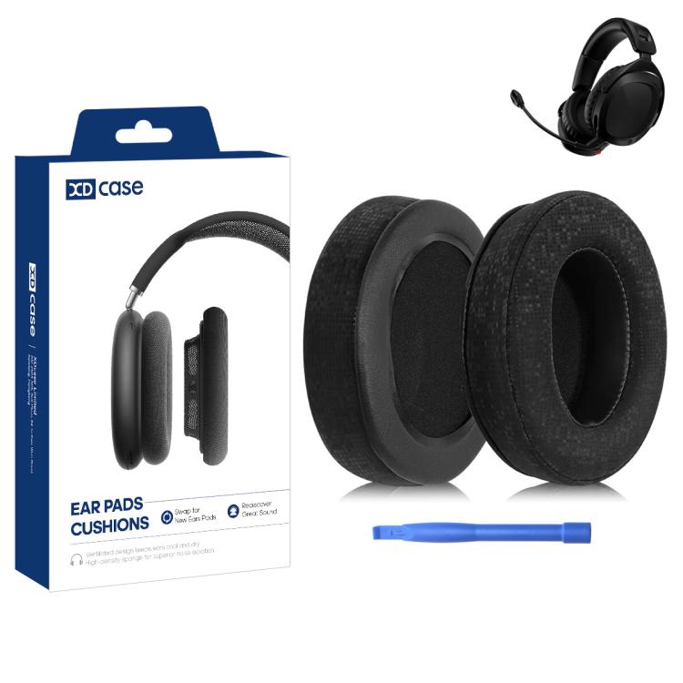 XDcase 1 Pair Headset Replacement Ear Pads with Prying Tool, For HyperX Cloud Series