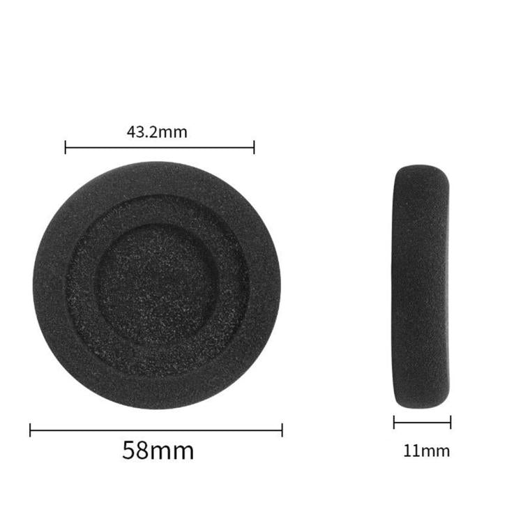 XDcase 1 Pair Sponge Ear Pads Headset Replacement Part with Prying Tool, For Jabra Evolve 20/20se/30/30 II/40/65