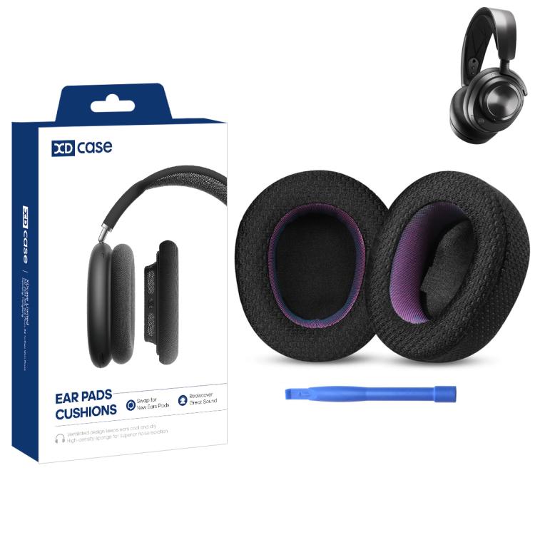 XDcase 1 Pair Headset Replacement Ear Pads with Prying Tool, For SteelSeries Arctis Nova Pro Wireless