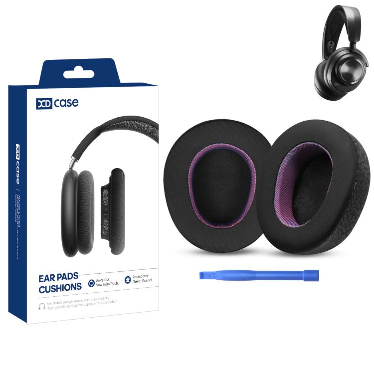 XDcase 1 Pair Headset Replacement Ear Pads with Prying Tool, For SteelSeries Arctis Nova Pro Wireless