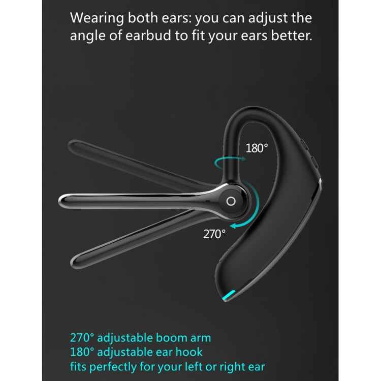 F910 Bluetooth 5.0 Hanging Ear Style Dual Mic Noise Reduction Bluetooth Earphone