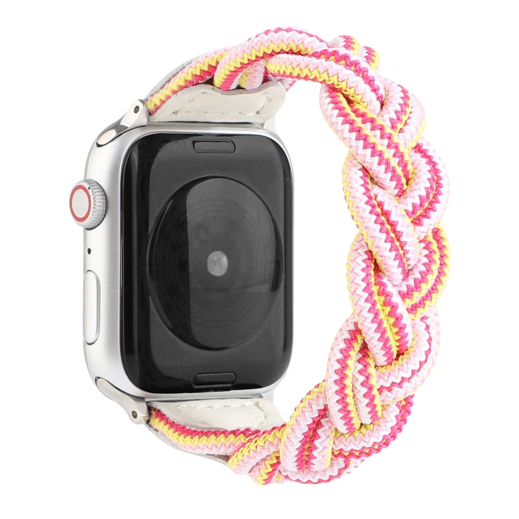 Elastic Woven Watchband For Apple Watch Series 6 & SE & 5 & 4 44mm / 3 & 2 & 1 42mm, 160mm