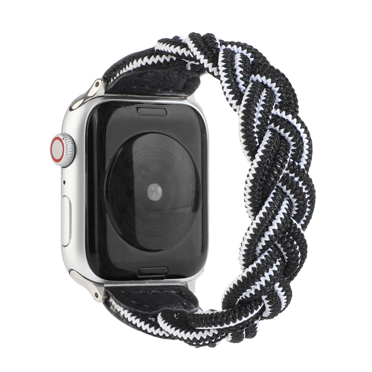 Elastic Woven Watchband For Apple Watch Series 6 & SE & 5 & 4 44mm / 3 & 2 & 1 42mm, 160mm
