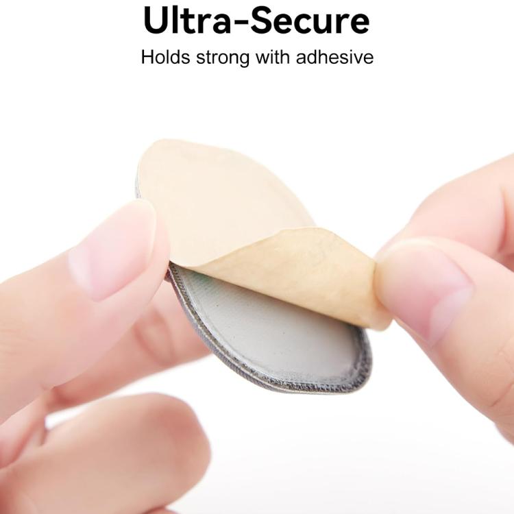 XDcase Elastic Fabric Back-adhesive Card Design Protective Case, For AirTag 2nd Gen / 1st Gen