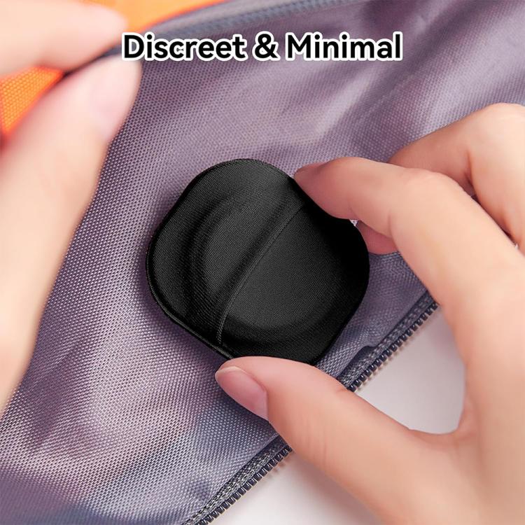 XDcase Elastic Fabric Back-adhesive Card Design Protective Case, For AirTag 2nd Gen / 1st Gen