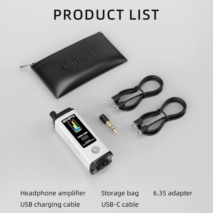 DEBRA EMPX Portable Professional Monitor Headphone Amplifier