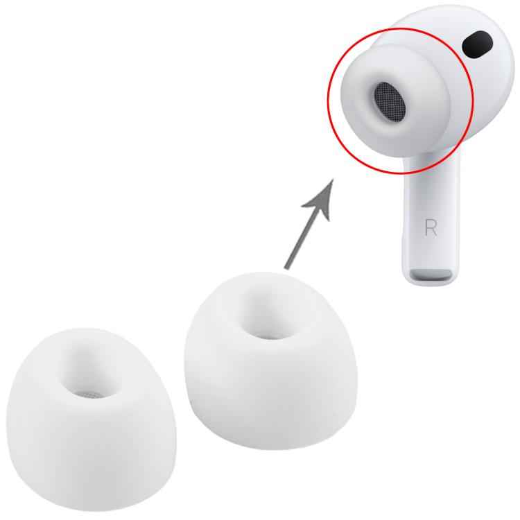 For Apple AirPods Pro 3 Silicone Ear Tips Left / Right Set, S, M, L, XS, XXS