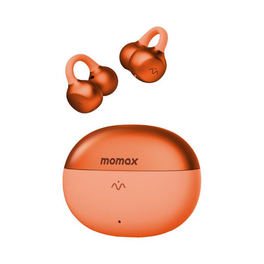 MOMAX 1-Vibe Clip M.IN.D True Wireless Clip Noise Reduction Bluetooth 6.0 Earphones