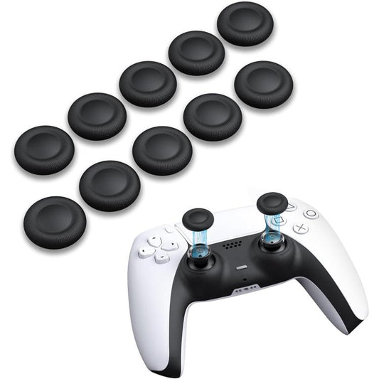 XDcase 10pcs Joystick Replacement Thumb Grip Caps for PS5 / PS4