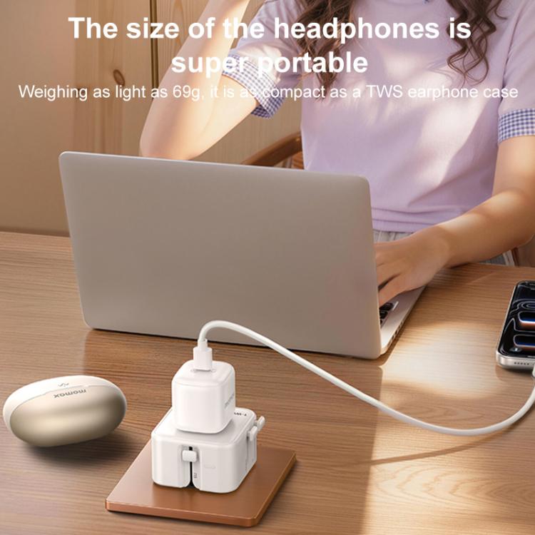 MOMAX UA37 1-World Pocket Mini Ultra-thin Universal Travel Adapter, AU Plug, EU Plug, UK Plug, US Plug