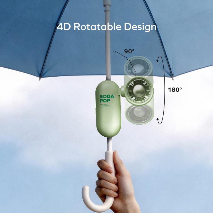 MOMAX IF22 GO CLAMP Umbrella Clip Folding High-Speed Fan