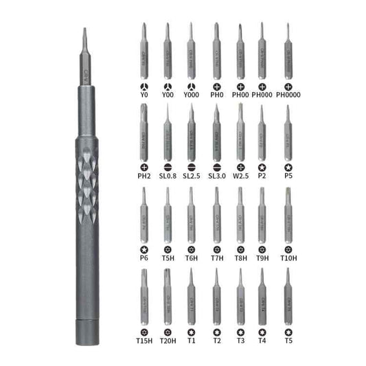 Kaisi 28 in 1 Portable Manual Precision S2 Alloy Steel Screwdriver Set, Kaisi 28 in 1