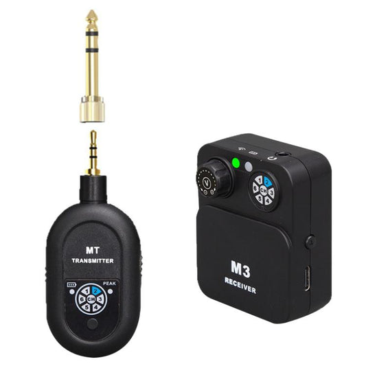 MT-M3 Portable Wireless In-Ear Monitoring System for Stage 3.5mm / 6.5mm TX & 1 RX, MT-M3
