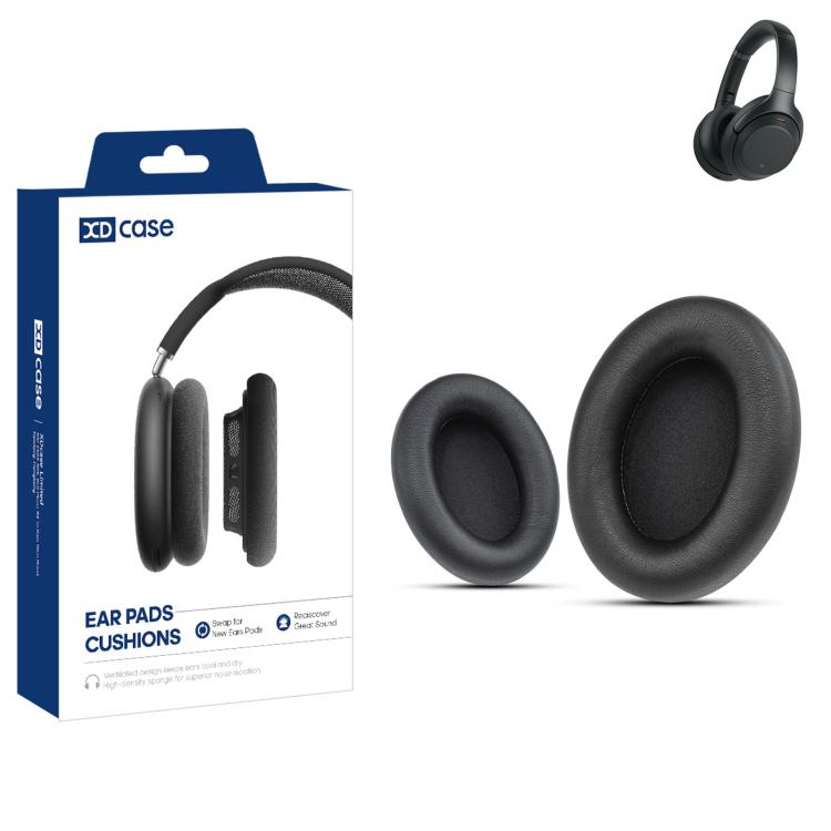 XDcase 1 Pair Protein Leather Headset Replacement Ear Pads with Prying Tool, For Sony WH-1000XM5, For Sony WH-1000XM4, For Sony WH-1000XM3