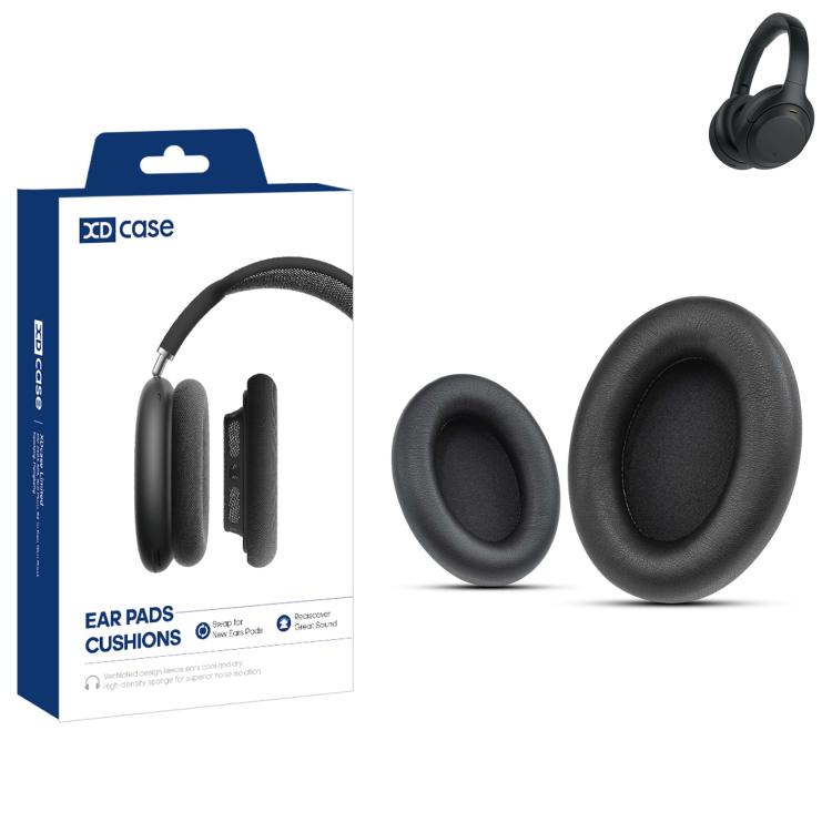 XDcase 1 Pair Protein Leather Headset Replacement Ear Pads with Prying Tool, For Sony WH-1000XM5, For Sony WH-1000XM4, For Sony WH-1000XM3