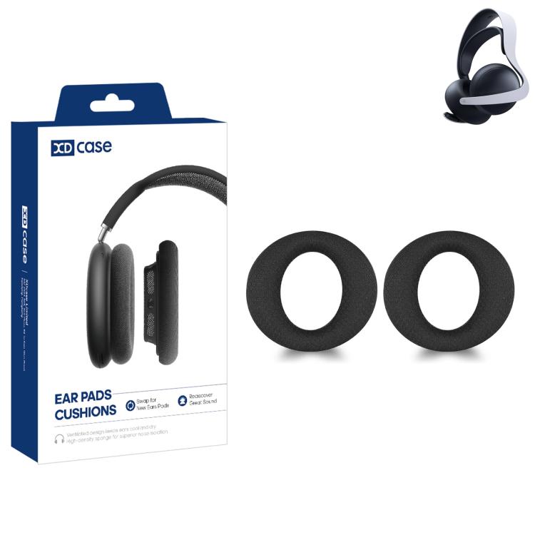 XDcase 1 Pair Headset Replacement Ear Pads with Prying Tool, For Sony PS5 PULSE 3D Wireless