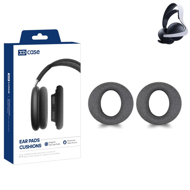 XDcase 1 Pair Headset Replacement Ear Pads with Prying Tool, For Sony PS5 PULSE 3D Wireless