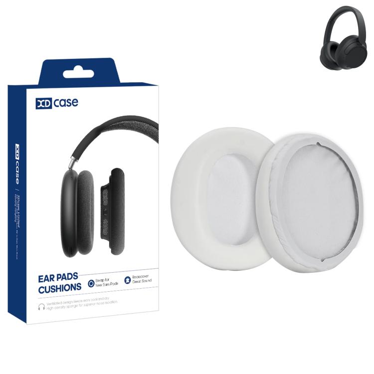 XDcase 1 Pair Protein Leather Headset Replacement Ear Pads with Prying Tool, For Sony WH-CH710N / CH720N