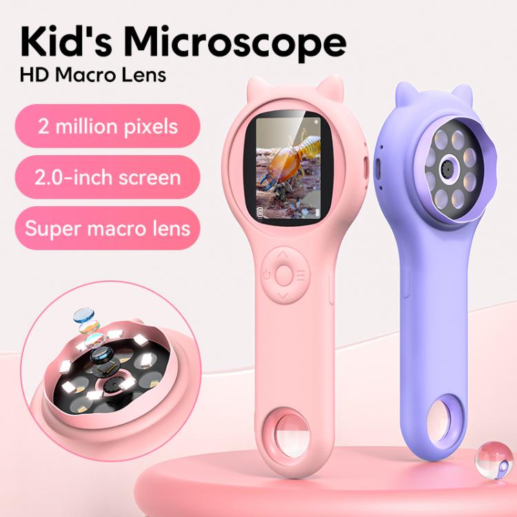 inskam 355 2MP 2-inch Display Children Handheld Digital Microscope
