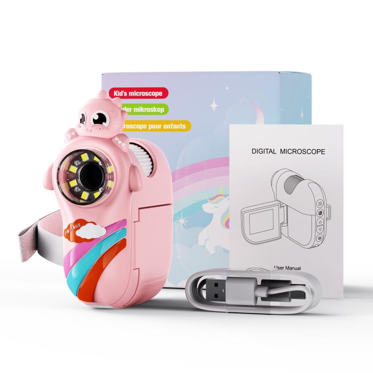 inskam 362 2MP 2-inch Display Children Dinosaur Digital Microscope, inskam362