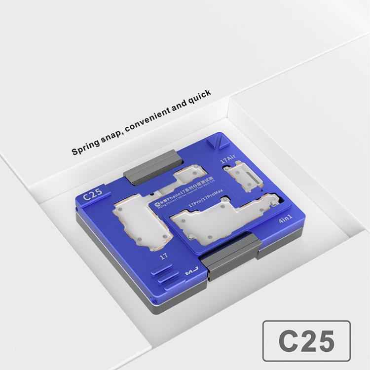 Mijing C25 Motherboard Layered Testing Fixture For iPhone 17 Series