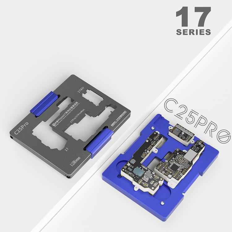 Mijing C25 Motherboard Layered Testing Fixture For iPhone 17 Series