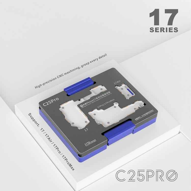 Mijing C25 Motherboard Layered Testing Fixture For iPhone 17 Series