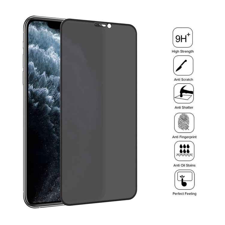 25 PCS Anti-peeping Plasma Oil Coated High Aluminum Wear-resistant Tempered Glass Film, For iPhone X / XS (25 PCS), For iPhone XR (25 PCS), For iPhone XS Max (25 PCS), For iPhone 11 (25 PCS), For iPhone 11 Pro (25 PCS), For iPhone 11 Pro Max (25 PCS)  ...