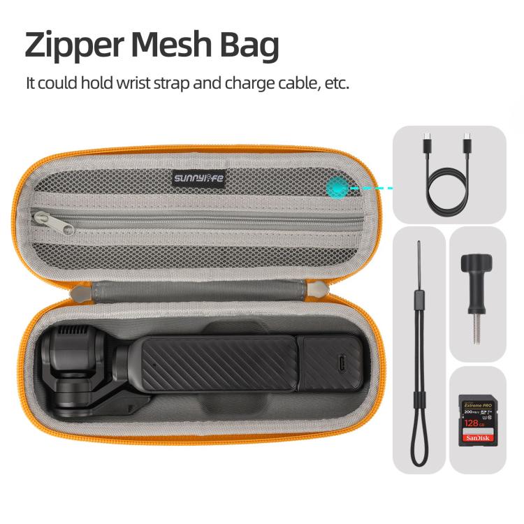 Sunnylife Colorful Protective Organizer Standard Combo Bag, For DJI OSMO Pocket 4 / 3