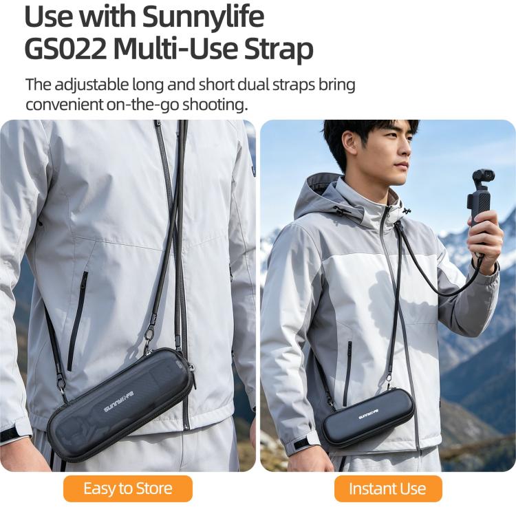 Sunnylife Colorful Protective Organizer Standard Combo Bag, For DJI OSMO Pocket 4 / 3