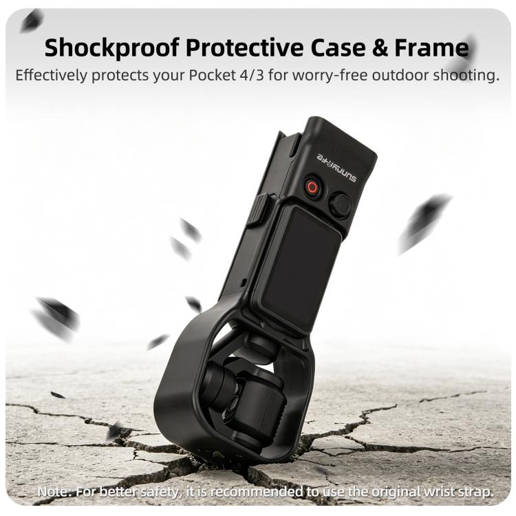 Sunnylife Instant Shooting Protective Shell Colorful Protective Cover Camera Protector, For DJI OSMO Pocket 4 / 3