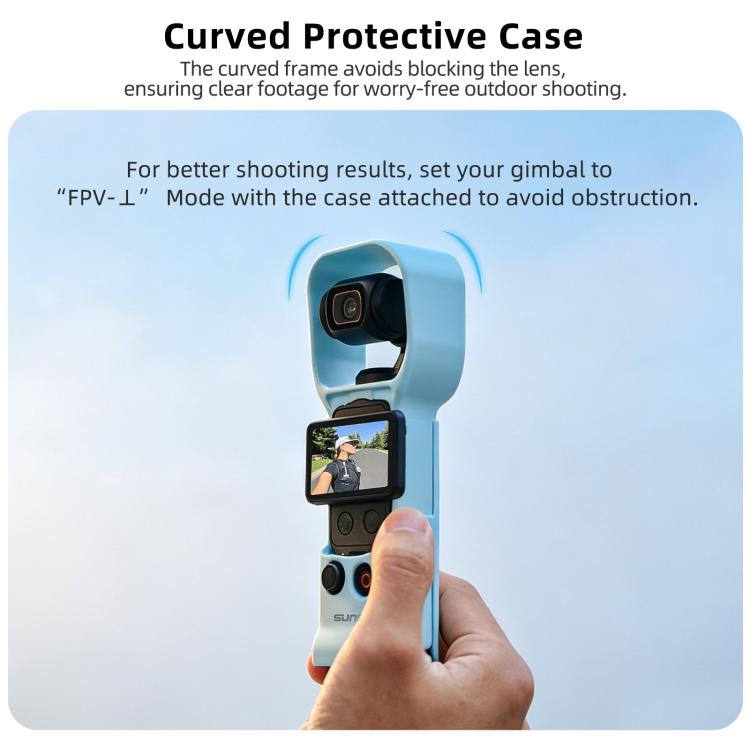 Sunnylife Instant Shooting Protective Shell Colorful Protective Cover Camera Protector, For DJI OSMO Pocket 4 / 3