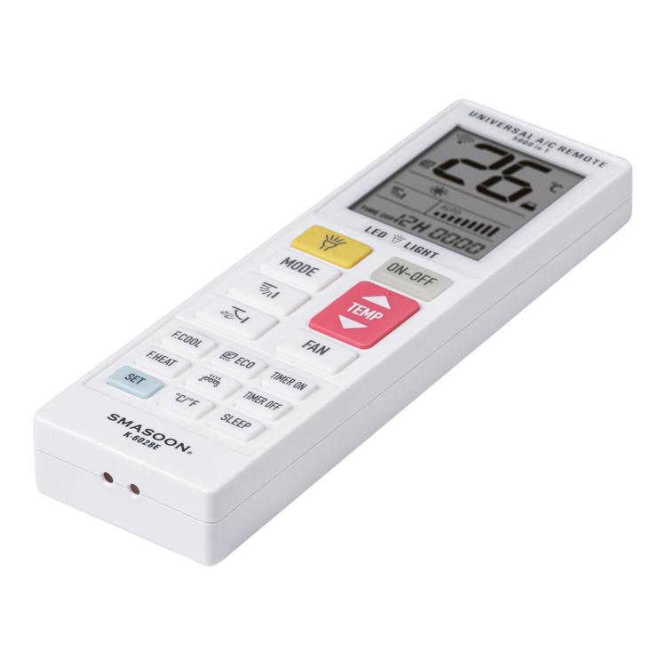 SMASOON K-6028E Universal Air Conditioner Remote Control with LED Light