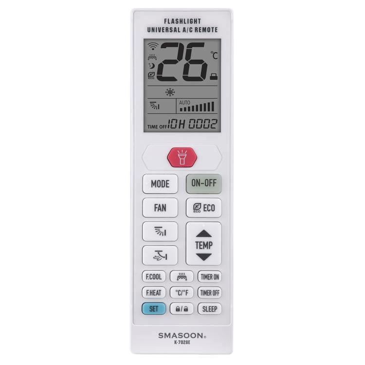 SMASOON K-7028E Universal Air Conditioner Remote Control